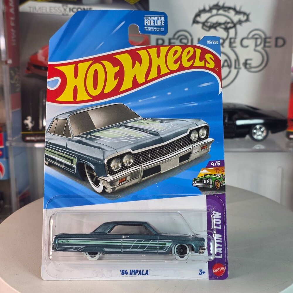 Hot Wheels '64 Impala Layin' Low Chase 95/250 Carded 2025